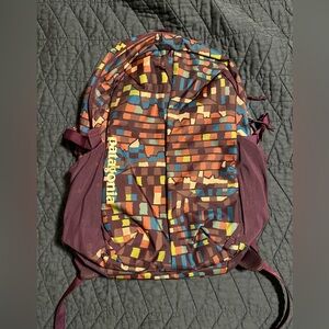 Patagonia Refugio Mosaic Pattern Backpack NWOT